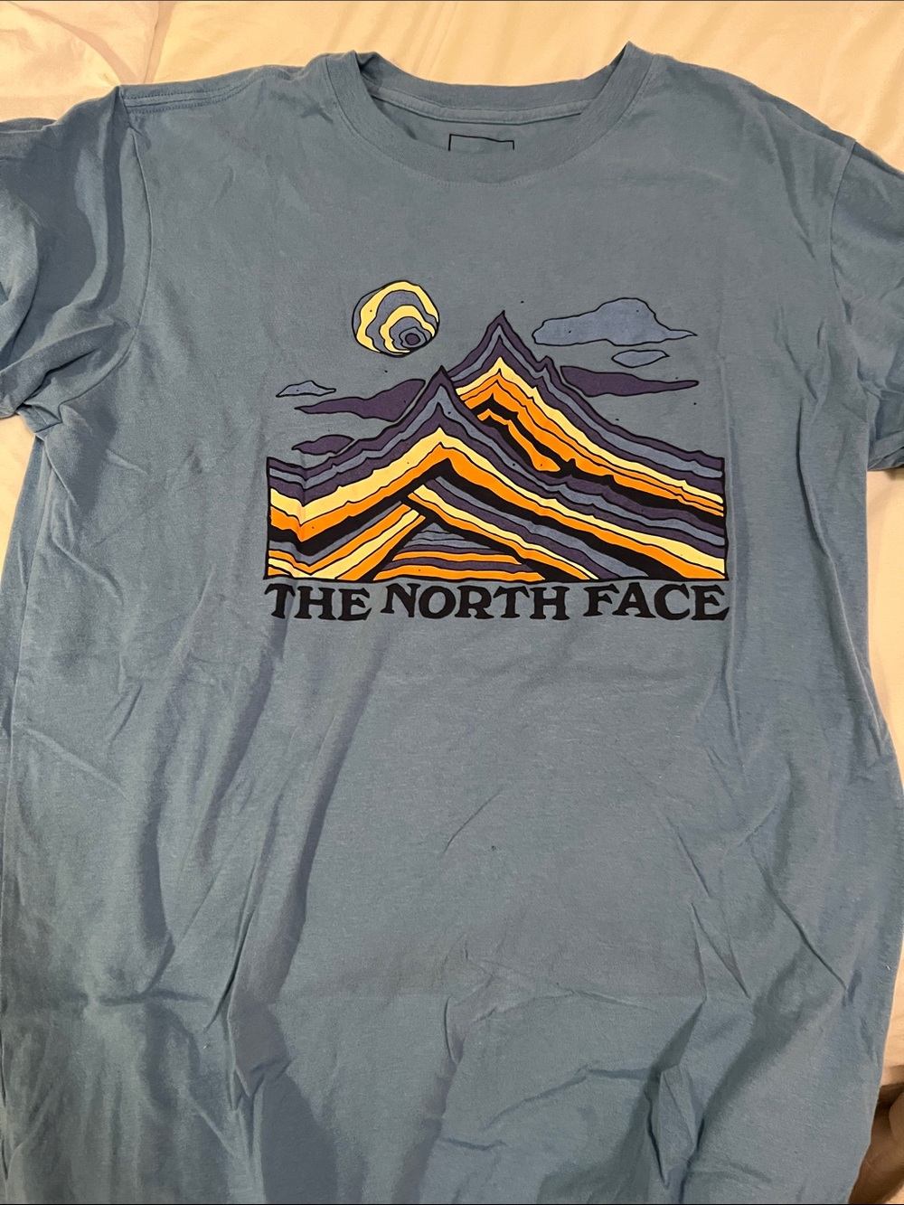 The North Face Men’s Slate Blue Mountain Graphic Tee
